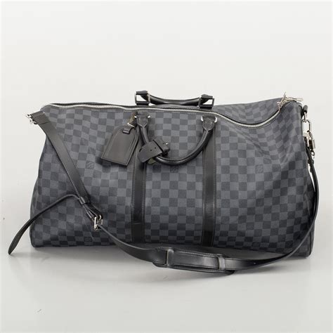 louis vuitton keepall 55 damier graphite ebay|Louis Vuitton Keepall 55 waterproof.